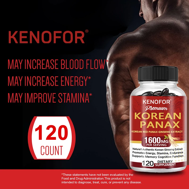 Kenofor Natural Plant Root Extract - Vitality, Endurance, Strength, Non-GMO, Dietary Supplement