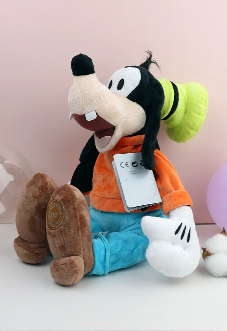 30/40cm Goofy Goof Hund Plüsch Anime Spielzeug Cartoon Mickey Mouse Fun House Puppen Niedliche Weiche Stofftiere Geschenk für Kinder Mädchen – Detail 5