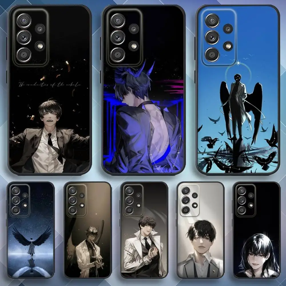 

O-Omniscient Reader Anime Phone Case For Samsung S25,S24,S21,S22,S23,S30,Ultra,S20,Plus,Fe,Lite,Note,10,9,5G Black Cover