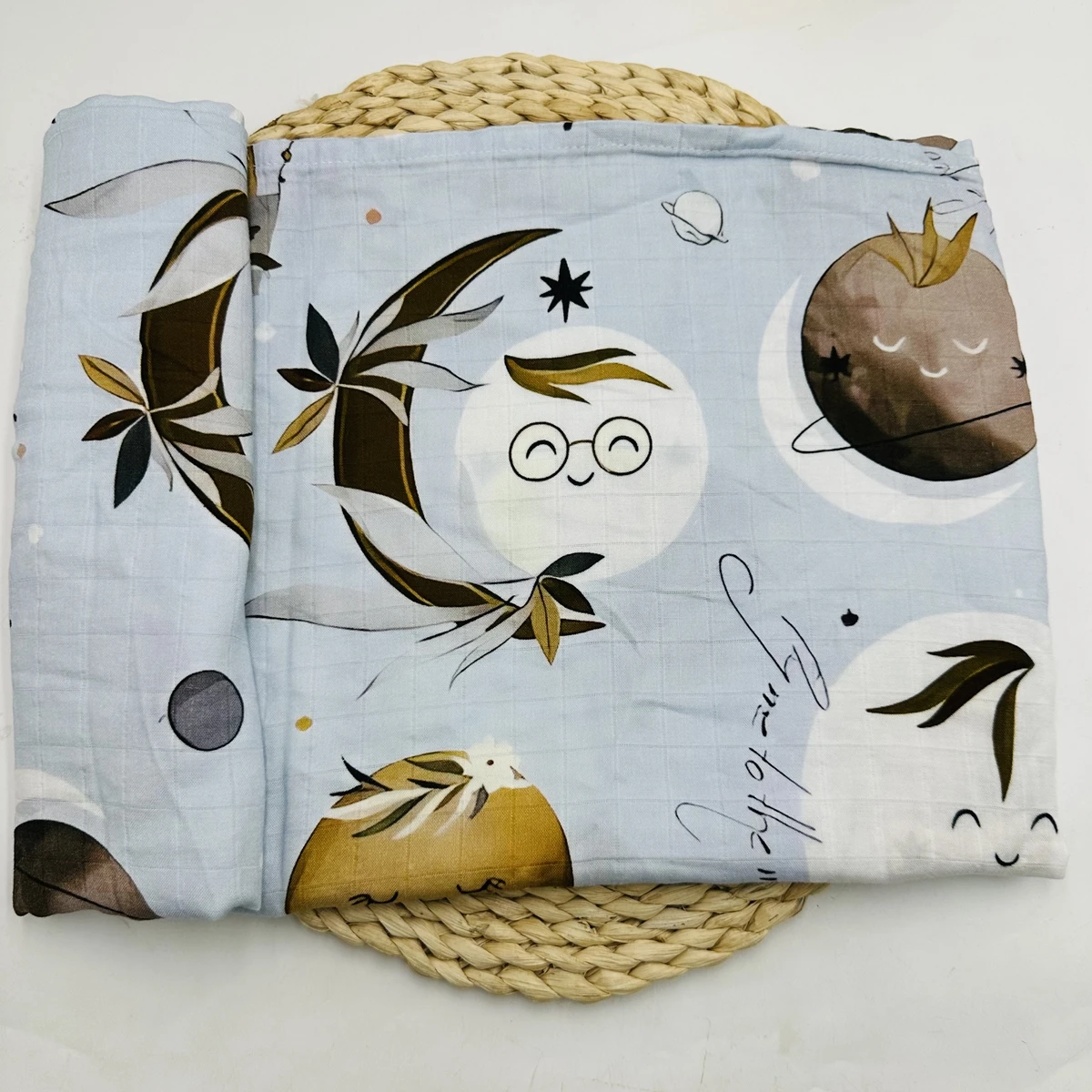 

Ultra Soft Baby Muslin Blanket, Lightweight, Breathable Swaddle, Receiving Blanket for Newborn Infants, Cotton Wraps, 2025