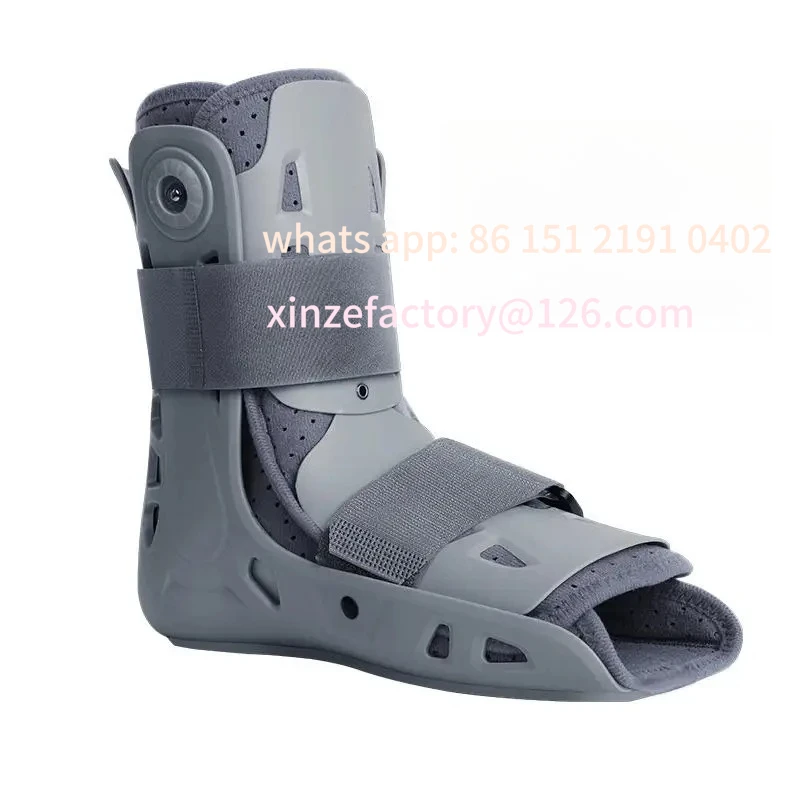 

Customizable joint fixation brace Ankle fracture sprain protective gear Post lower limb surgery foot support