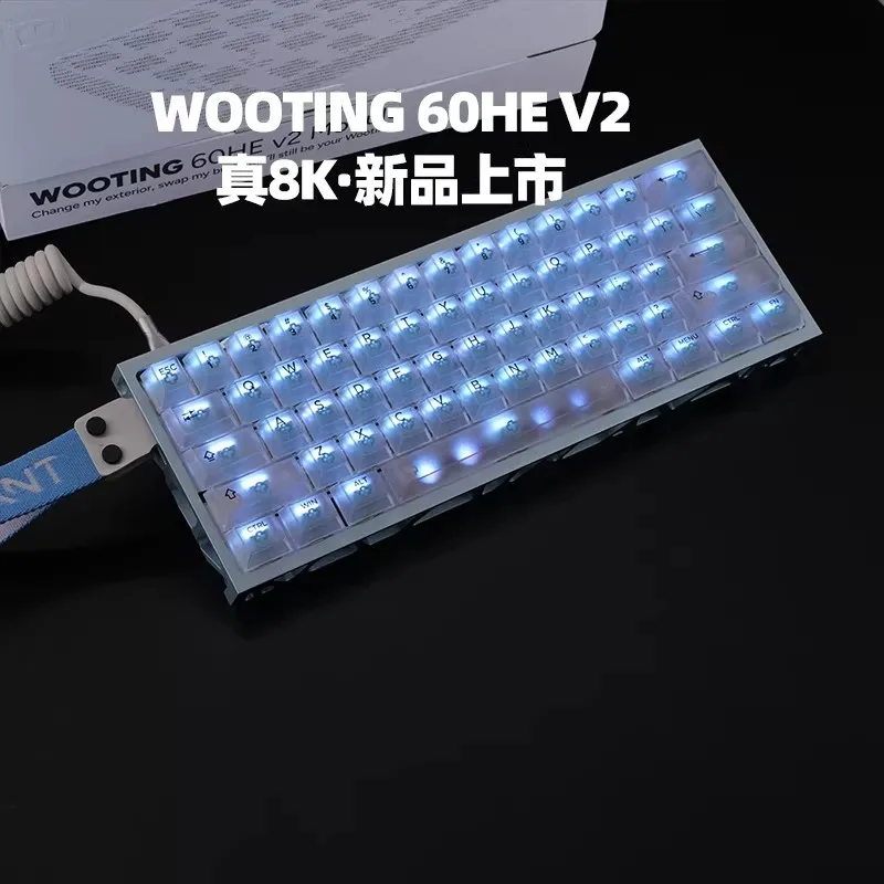 Wooting 60HE V2 8K Wired Magnetic Switch Keyboard