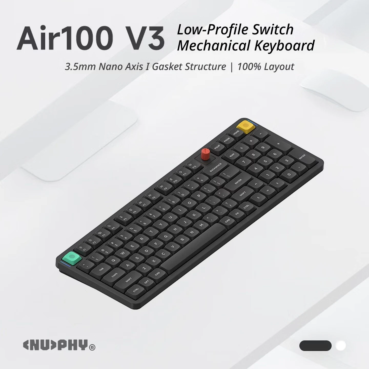 NuPhy Air65 V3 Air75 V3 Air100 V3 ワイヤレスメカニカルキーボード