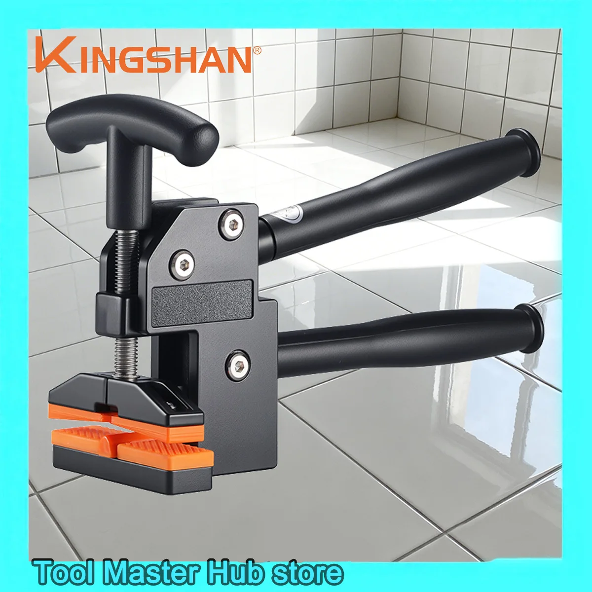 Tile Cutting Breaking Pliers, Manually Heavy Duty Press Tile Opener With Torsion Handle Aluminum Alloy Splitter for Ceramic