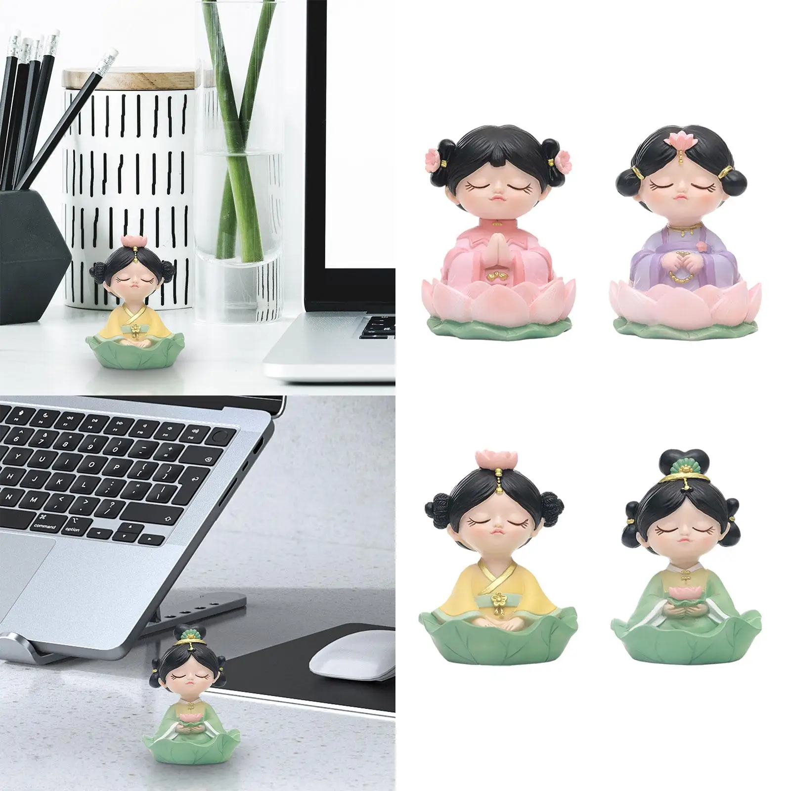 

Декоративная статуэтка китайской девушки для рабочего стола, спальни, украшения торта, полки в гостиной, офиса