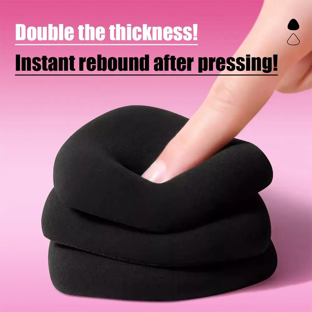 مستحضرات التجميل السميكة للغاية نفخة لينة غير الأكل الأساس نفخة عالية الكثافة ووسائد نطاطة الرطب الجاف استخدام أدوات ماكياج