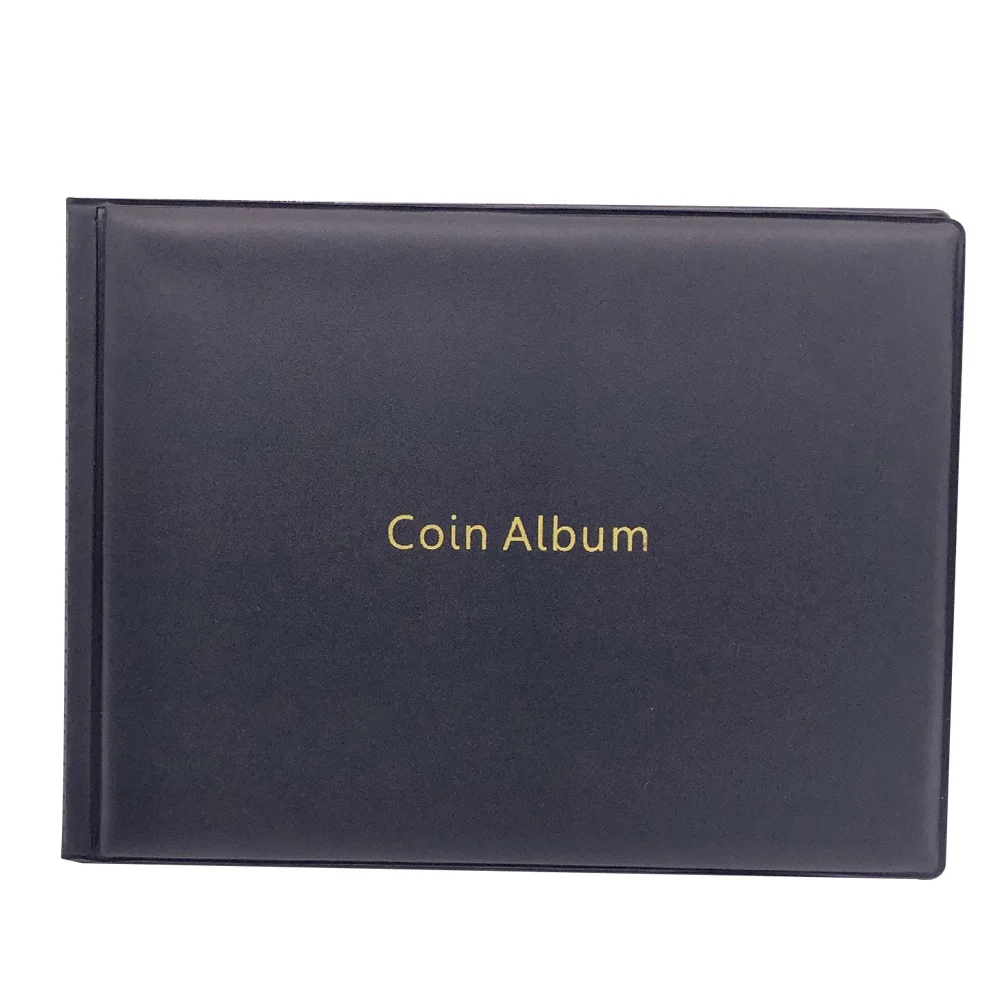 

Coin Collection Album 240 Pockets PU PVC Material Dust Proof Oxidation Resistance Portable Storage Supplies Organizer