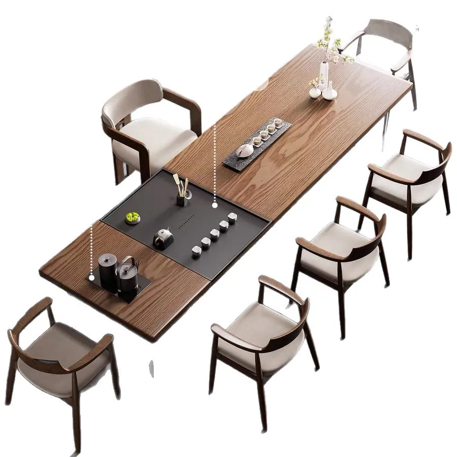 

Modern, minimalist, solid wood, office, tea table