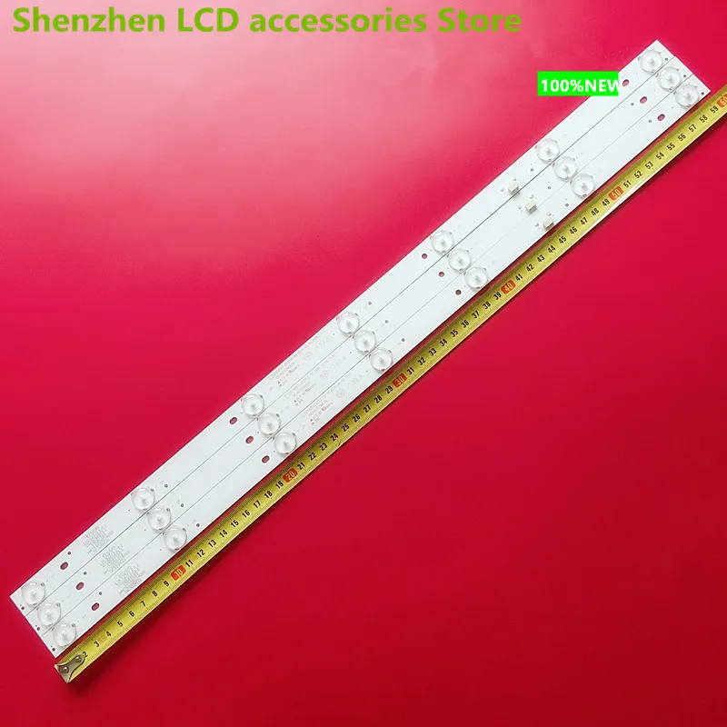 100% 3V 7LED Đèn Nền LED Dải Cho 32PHF5061 32PHF3001 32PHF3061 32PHF3021 GC32D07-ZC21FG-15 RF-EG320B32-0701S-07A1 596MM