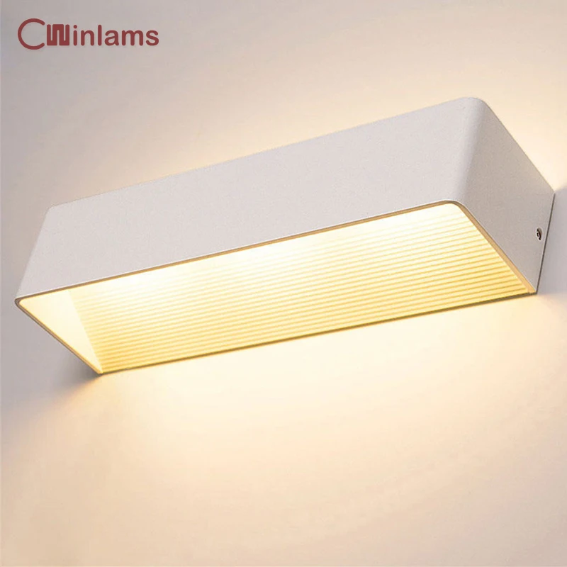 LED Wall Lamp Corridor Hotel Bedroom Living Room Bedside Wall Lamp Modern Simple Mirror Headlamp Long AC90v-260v