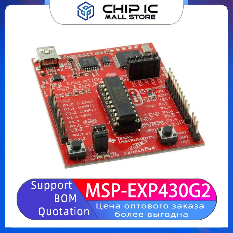 MSP-EXP430G2 Value Series MSP430G2553 2452 LaunchPad Development Board Kit 100% New From Stock