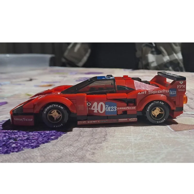 

MOC-128521 Classic Iconic F40 Super Sport Sports Car Racing Brick Model 187PartsMOC Creative Birthday Toy Gift for Boys and Kids