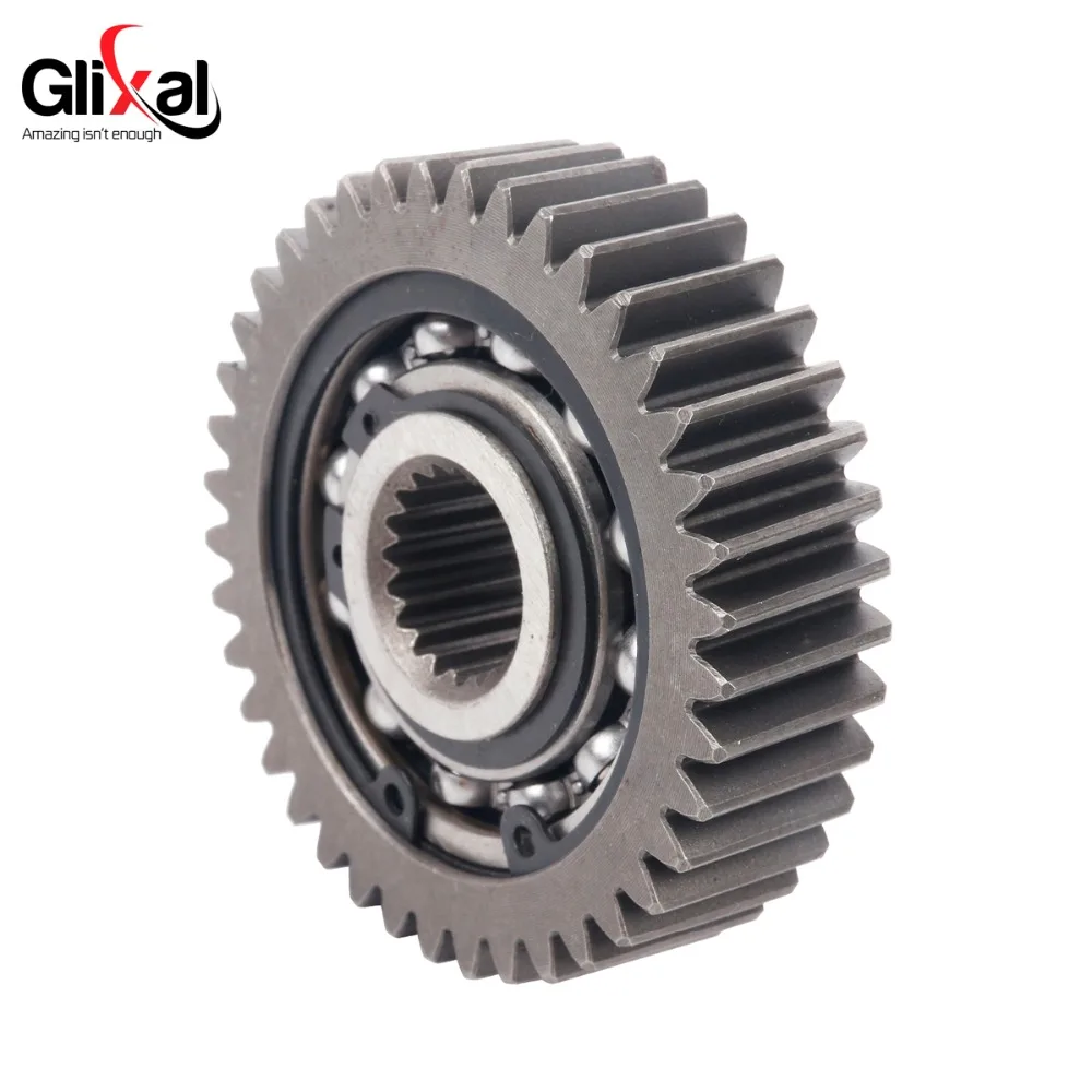 Glixal GY6 125cc 150cc Modified High Performance Fuel Gear Fuel Economy Siding Gear for 152QMI 157QMJ Scooter Moped ATV Go-Kart