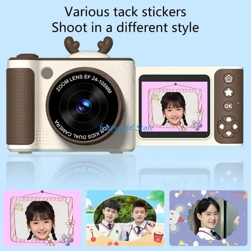 

C7AB 1080P Children Digital Camera 2.4Inch Screen for Capturing Special Moment