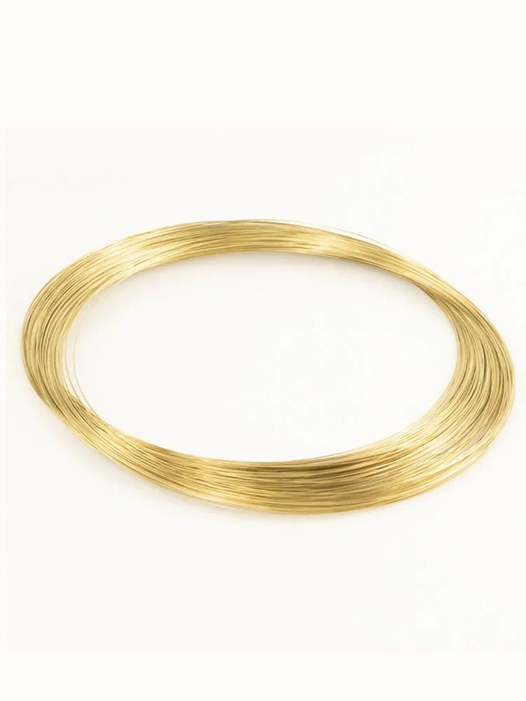 1/2/5/10 متر سلك نحاسي صلب 0.3 مللي متر 0.5 مللي متر 0.7 مللي متر 1 مللي متر 1.2 مللي متر 2 مللي متر 2.5 مللي متر 3 مللي متر 4 مللي متر 5 مللي متر DIY بها بنفسك صنع المجوهرات الحرفية #6