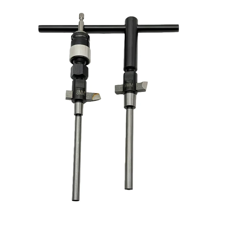 Full set of carbide 22-65mm valve seat reamer flat reamer valve seat repair tool