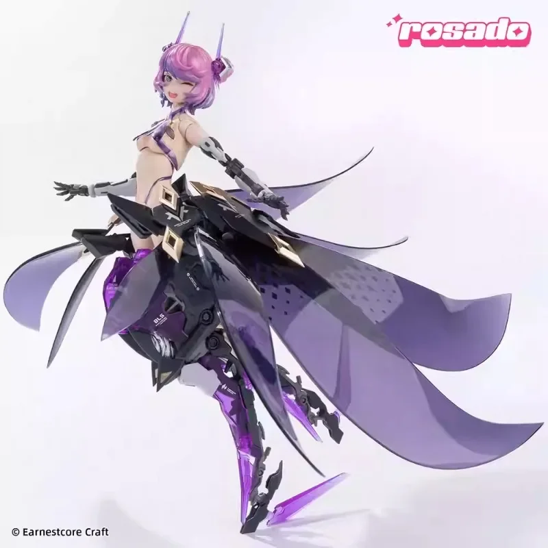 

Nuclear Seiji Made A 1/10 Finished Model of The Rosha Project Star Flower Black Iris As A Decorative Figure for The Robot Girls