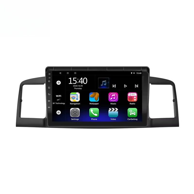 

SWC 9-дюймовый TFT IPS-экран Outlander, приборная панель, головное устройство GPS для Android Santa Fe для BYD F3 2016-2019