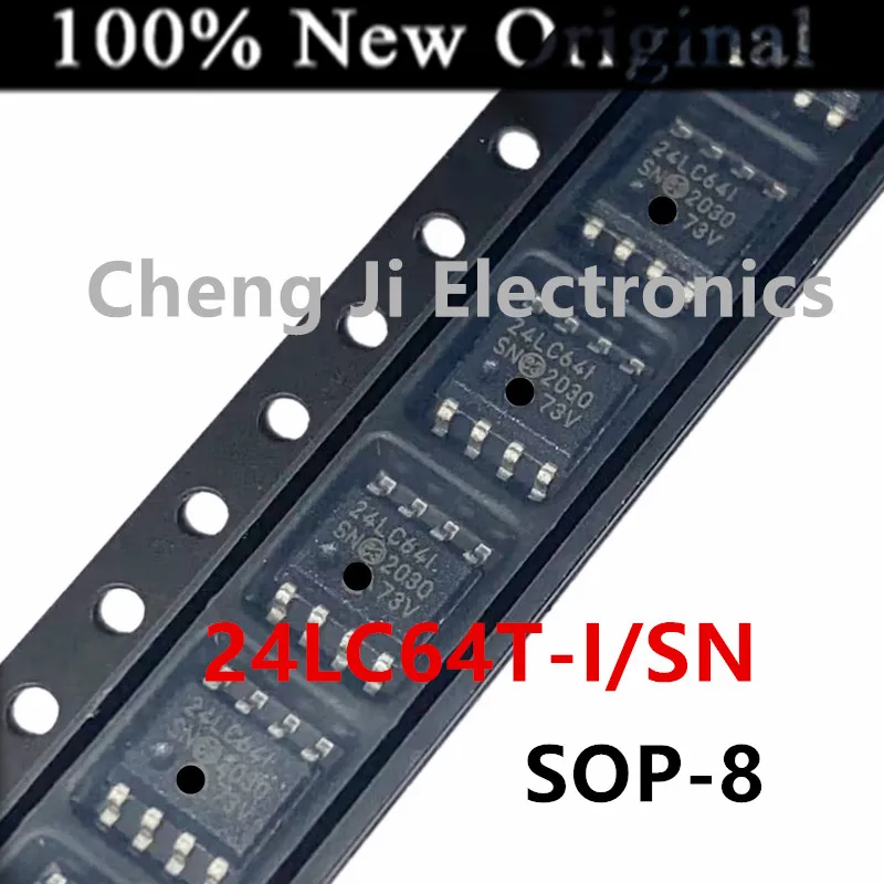 10Pcs/Lot 24LC64T-I…
