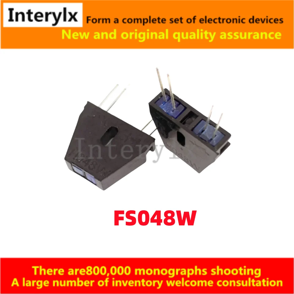 10Pcs/Lot Original reflective photoelectric switch FS-048W H048W FS048W photoelectric sensor photocoupler