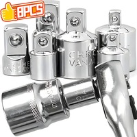 Ratchet Wrench Adapters Socket Adapter Converter Sleeve Head Adapter Hand Tools 1/2 Large Flywheel 3/8 Medium Flywheel Sockets