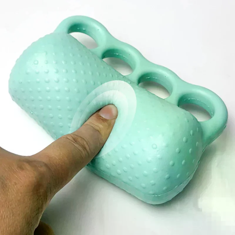 Four-fingered Hand Strength Trainer Primary Grip Training Soft Ball Rehabilitation Massage Finger Ball Practice Hand Portable