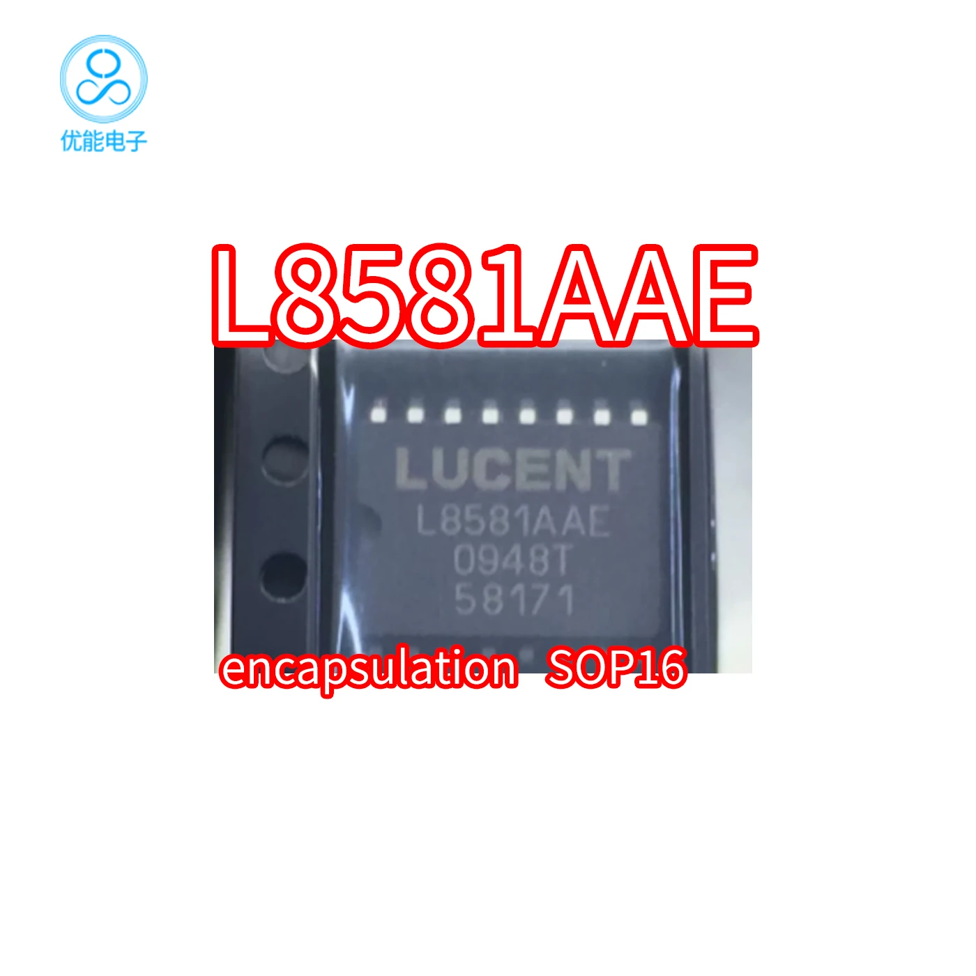 L8581AAE L8581 L8581AAE SMT SOP16 Package Serial Communication Interface Class