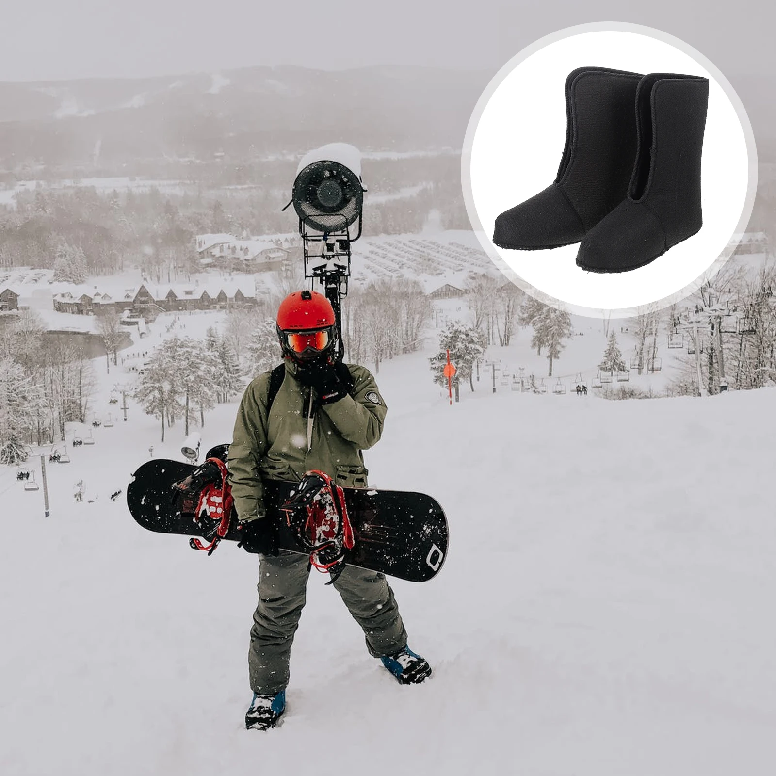 

Warm Boots Winter Liners Detachable Shoes Lining Boot Lining Comfortable Lightweight Proper Size Hunting Fishing Hiking