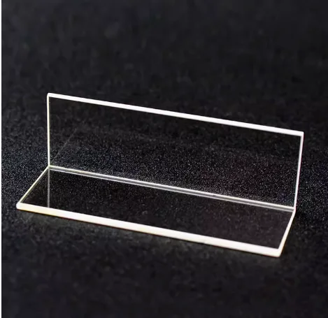 Jgs2 Quartz Plate, High Temperature Resistant Slide, High Ultraviolet Transmittance, 75*25*1Mm, Spot Optical Quartz Glass Plate