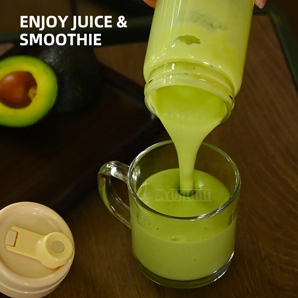 Große Kapazität Tragbare Elektrische Entsafter Multifunktionale Fruchtsaft Tasse Haushalt GN-A15