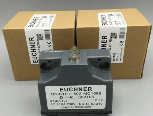 

New EUCHNER Limit Switch SN02D12-502-MC1688 IP67 Precision Home Limit Switch