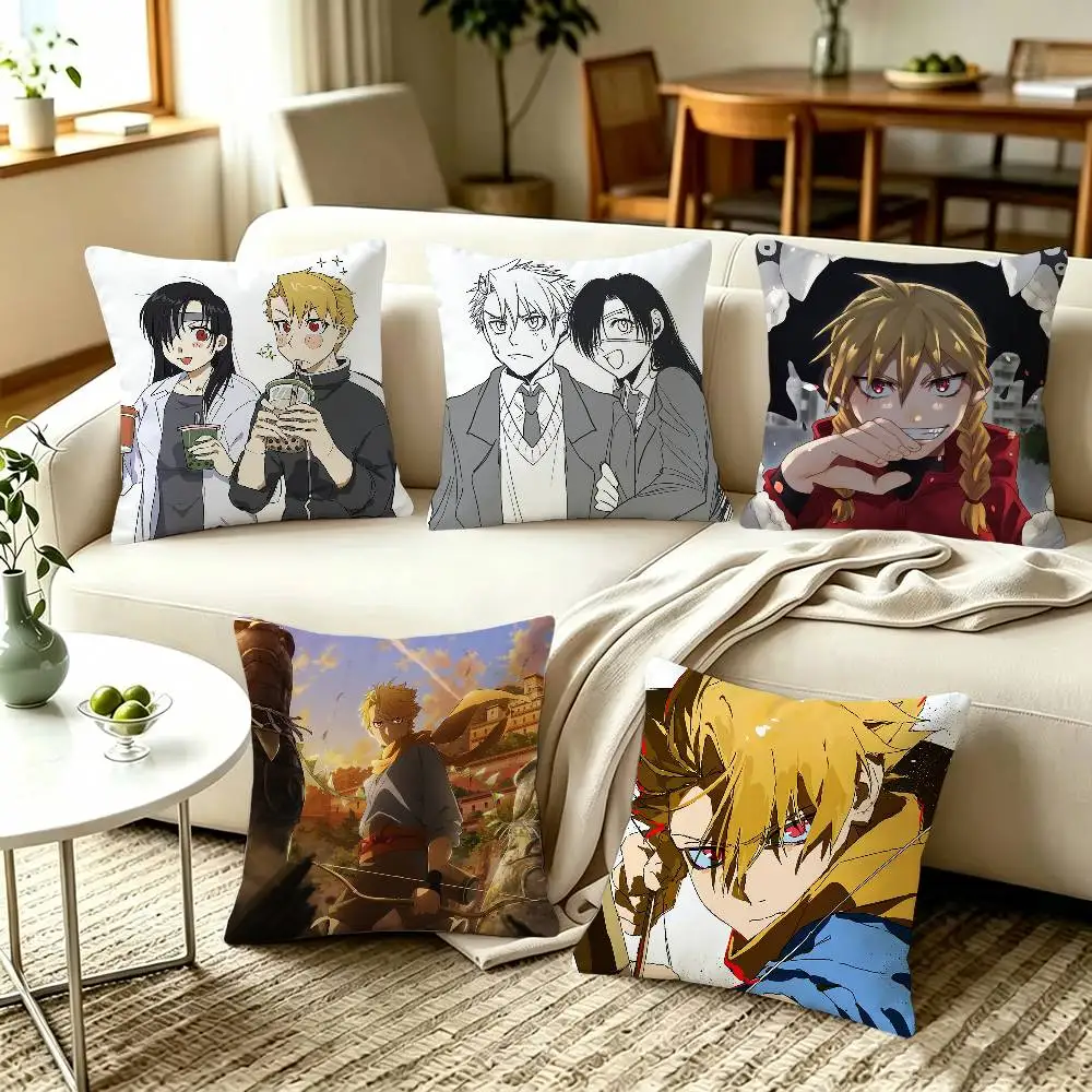 Daemons of the shadow Realm Yomi no Tsugai Manga  Home Sofa Cushion Covers and Aecorative Custom Pillow Covers
