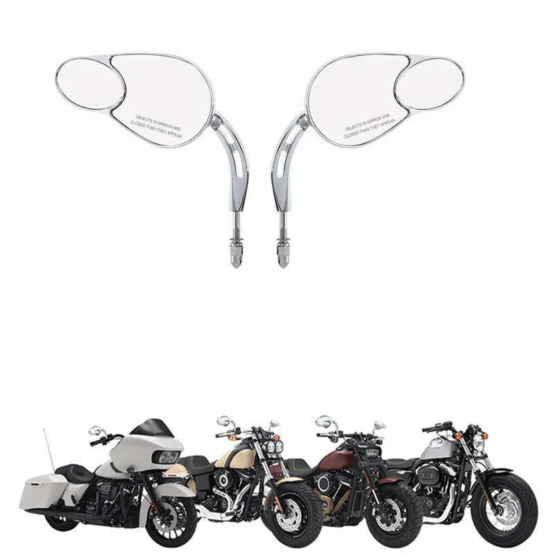 

Зеркала для мотоцикла Harley Touring Electra Street Glide Road King Fat Bob Boy Sportster 883 1200 Softail