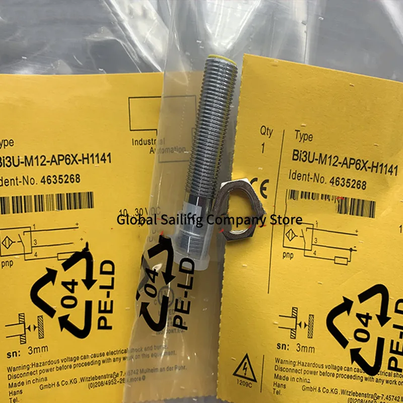 

3 шт. новый вставной переключатель BI3U-EM12-AP6X-H1141 BI3U-EM12-AN6X-H1141