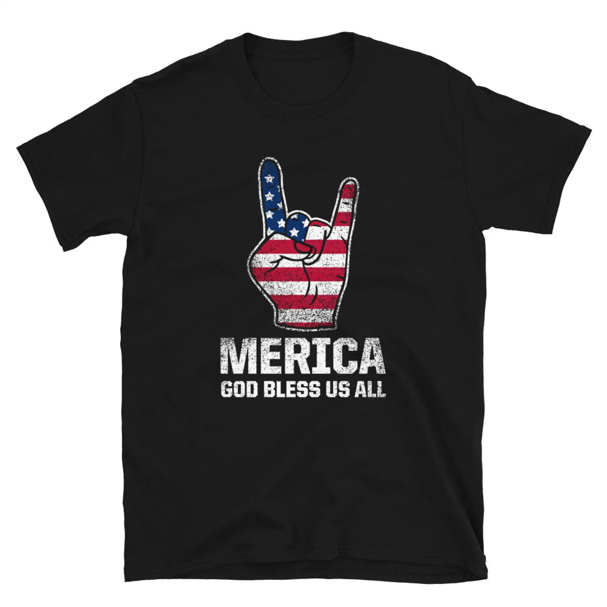 Merica God Bless Us All T Shirt