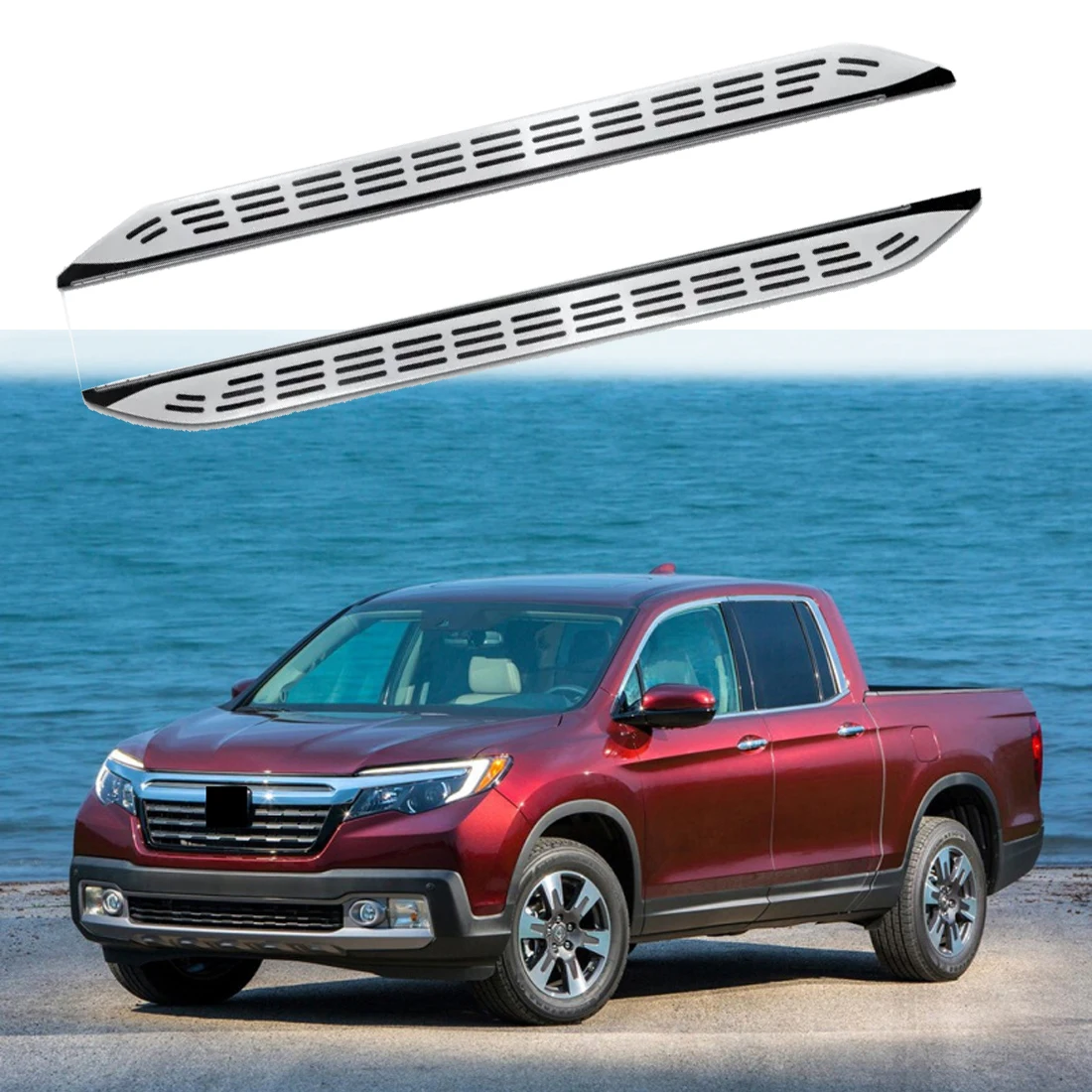 

2 шт., Алюминиевые Подножки для Honda Ridgeline 2017 2018 2019 2020 2021 2022 2023 2024