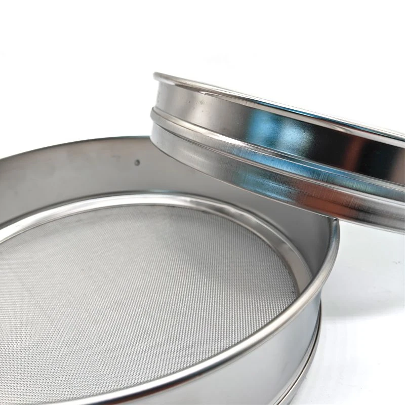 

Dia 20cm From 2mesh To 28mesh Stainless Steel Net Chroming Body Test Sieve Standard Test Sieve Laboratory sieve e