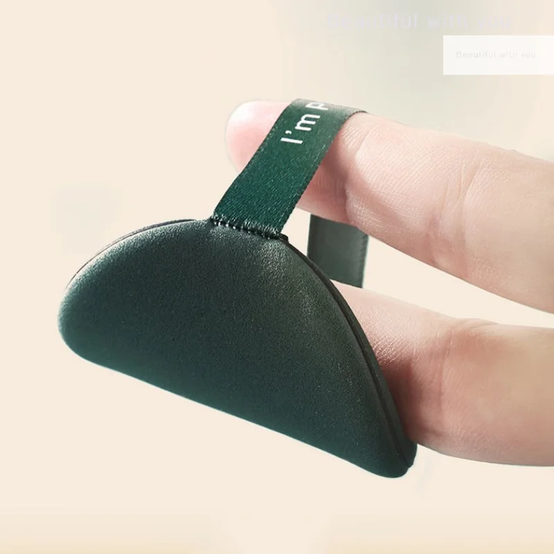 7 unids/caja de esponja cosmética de fresa, esponja de maquillaje suave de doble cara para mujer, herramientas de maquillaje en polvo de belleza