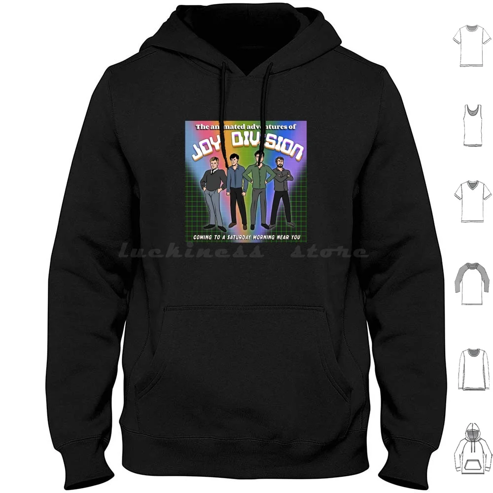 Cartoon Joy Hoodies Long Sleeve Post Punk Indie Punk Music Stuffbymark Stuffbymarkuk Stuff By Mark