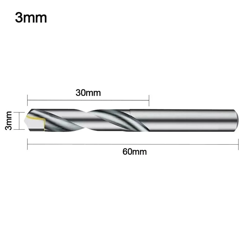 1pc 3MM-7.5MM Carbide Drill Bit CNC Carbide Twisted Drill Bit For Metalworking CNC Lathe Drilling Tools