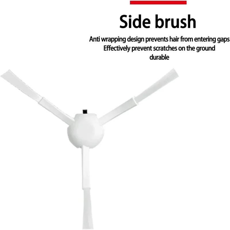 Keol-para xiaomi x10 plus + acessórios aspirador de pó escova lateral principal filtro hepa mop almofadas sacos pó acessórios peças