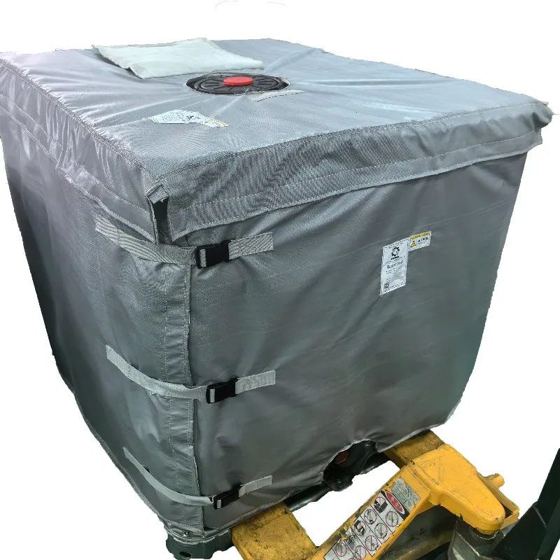 Electric industrial heating blanket 220V 3.2kw high temperature resistant 1000L IBC tank adjustable temperature controller