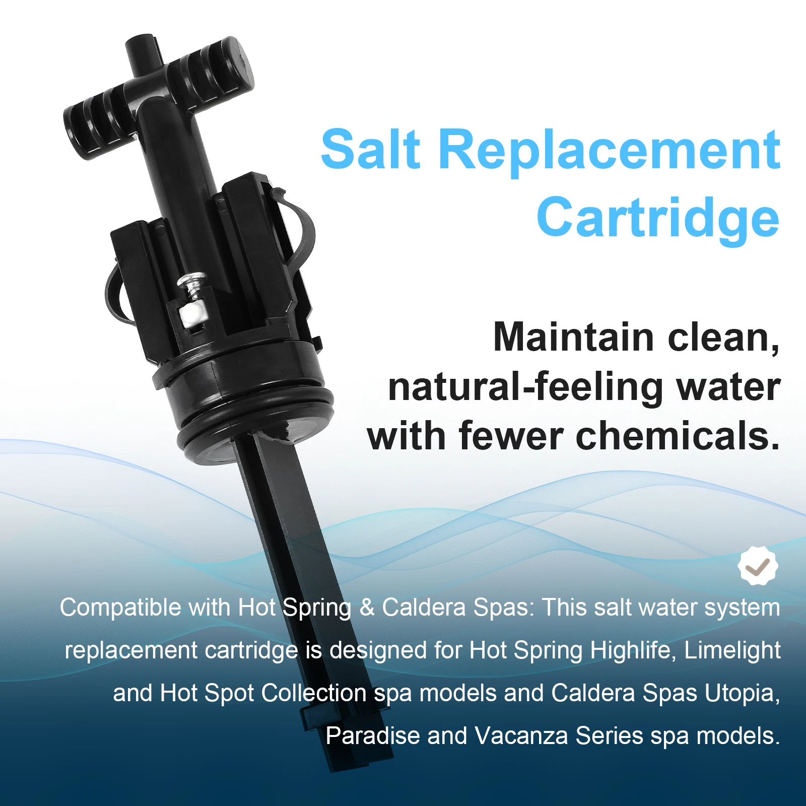 1 Pcs Saltwater Chlorinator For Spas & Hot Tubs S484