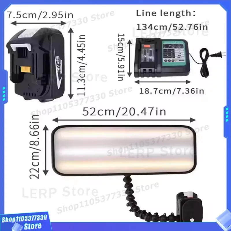 PDR Lamp Hail Pit Seamless Repair Detection Lamp Sheet Metal Shaping Special LED Reflector Dent Repair Leveling Lamp