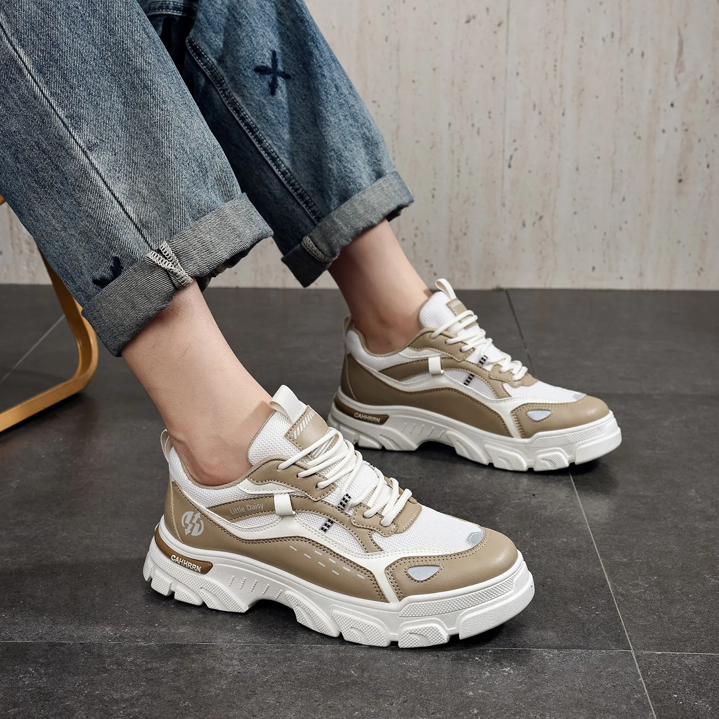 2026 Men's Breathable Mesh Sneakers Trendy Casual Fashionable Versatile Comfortable Shoes