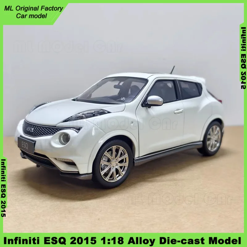 

Коллекционная модель Infiniti ESQ 2015 в масштабе 1:18, официально лицензированная, из литого сплава (на базе Nissan Juke), детализированная реплика компактного внедорожника