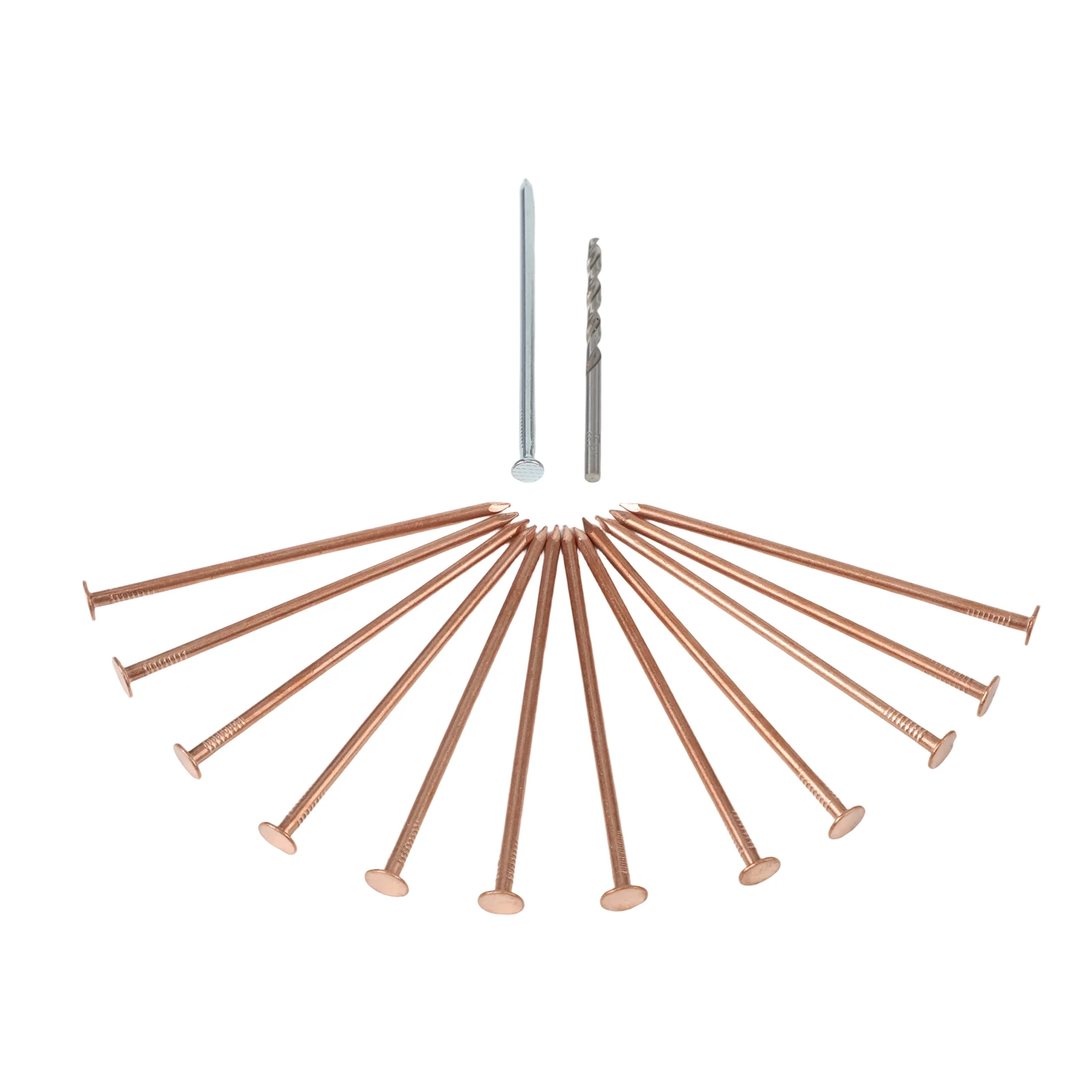 14 Pcs Copper Nails Set 3.5 Inch For Tree Stump Elimination And Growth Suppression Gardening Supplies