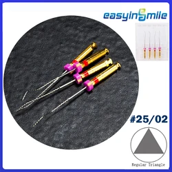 4Pcs Easyinsmile Endodontics Dental Files X3 Max NITI Rotary Endo Files Cleaning Finisher Function files Root Canal Treatment