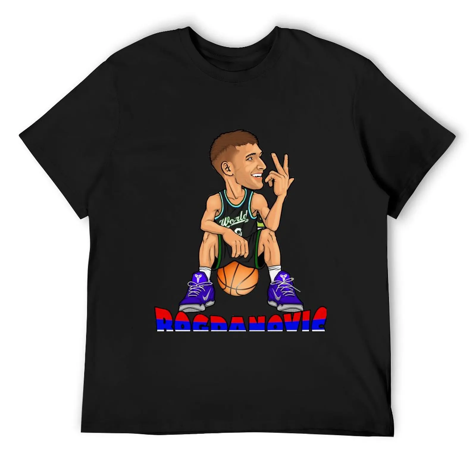 

Bogdan Bogdanovic T-Shirt anime t shirts boys animal print oversized cotton t shirt men