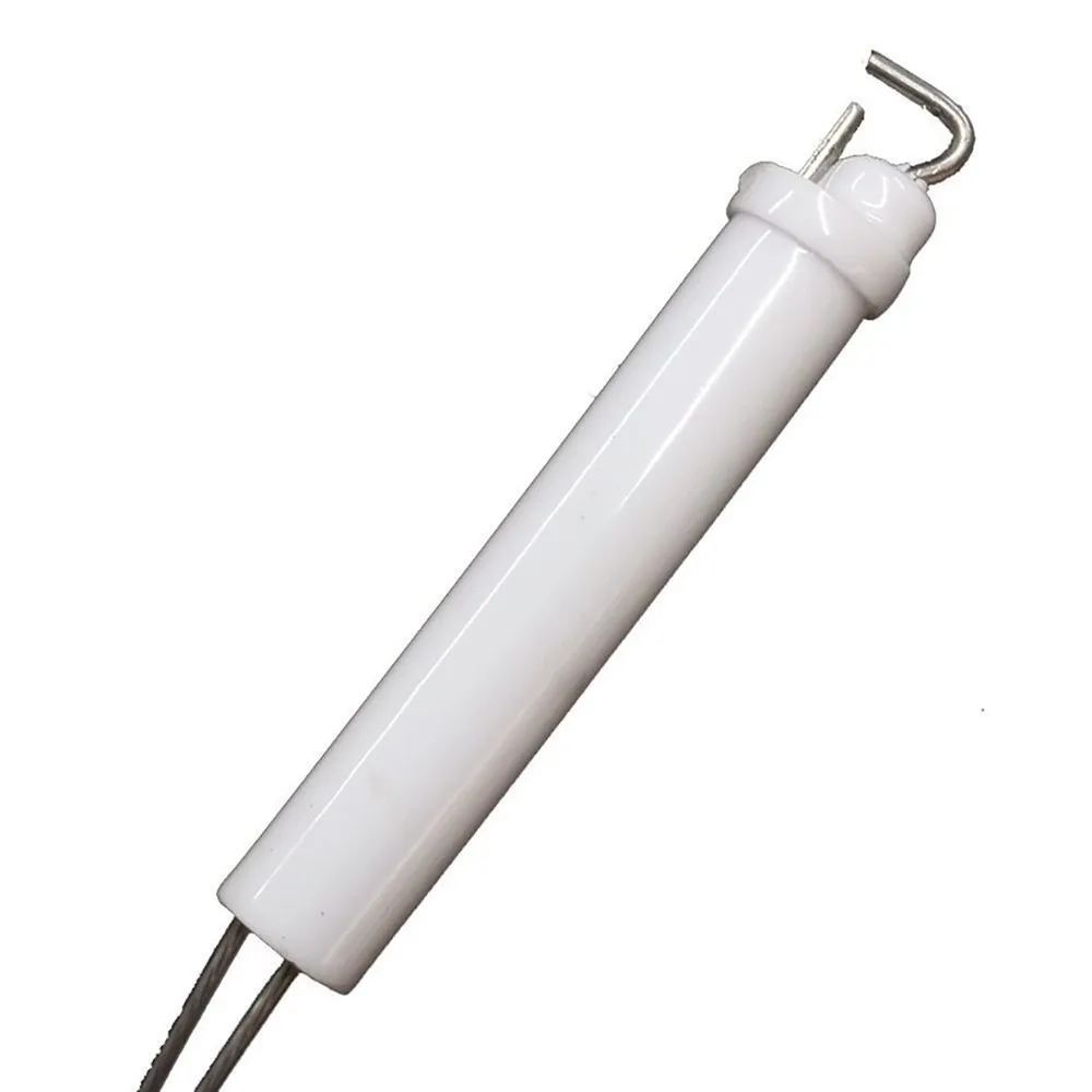 

aste Oil Burner Ceramic Ignition Needle Double Pin Boiler Ignitor Electrode Burning Machine Fuel Oil Gas Stove Spark Electrode